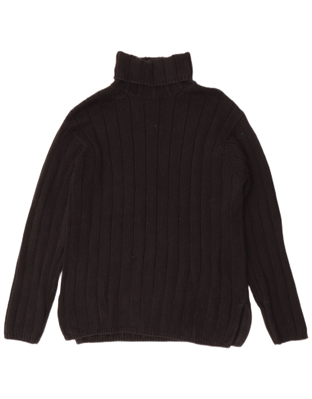 Gap Jersey con cuello vuelto para mujer UK 44 Mediano Algodón negro