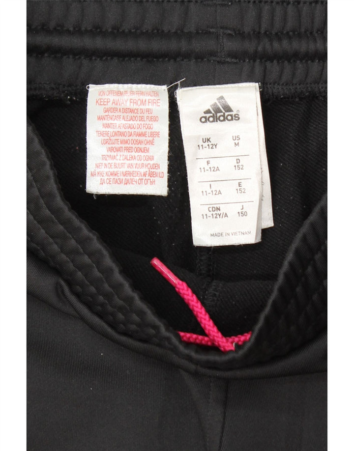 ADIDAS Pantalón Chándal Niña Joggers 11-12 Años Negro Poliéster