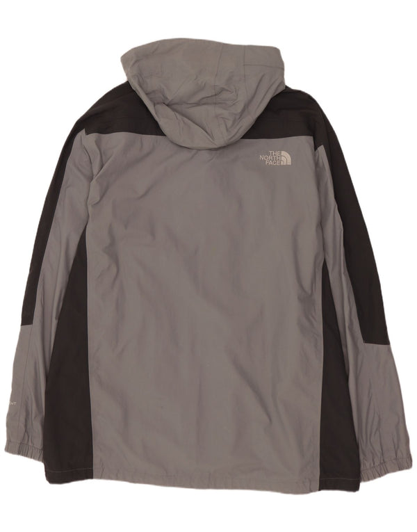 THE NORTH FACE Chaqueta impermeable con capucha Hyvent para hombre UK 44 2XL Gris Colorblock