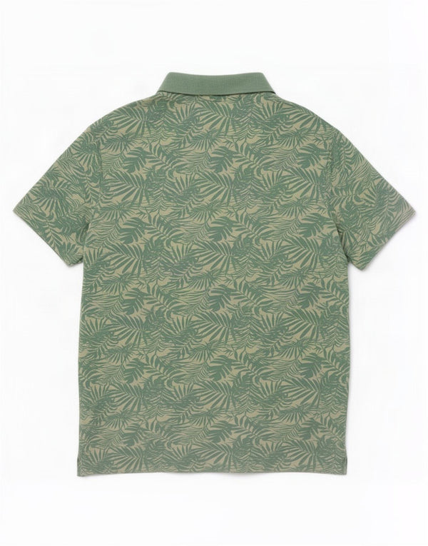 Polo para hombre Mountain Warehouse XL Algodón floral verde