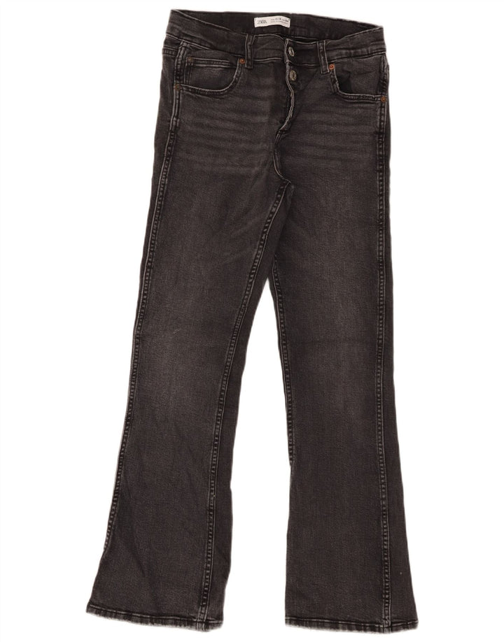 Zara Vaqueros Bootcut Niña 13-14 Años W28 L27 Gris