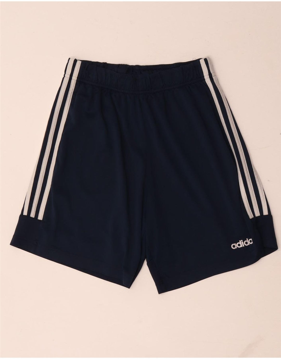 Pantalón Corto Deportivo Adidas Hombre Medio Azul Marino Poliéster