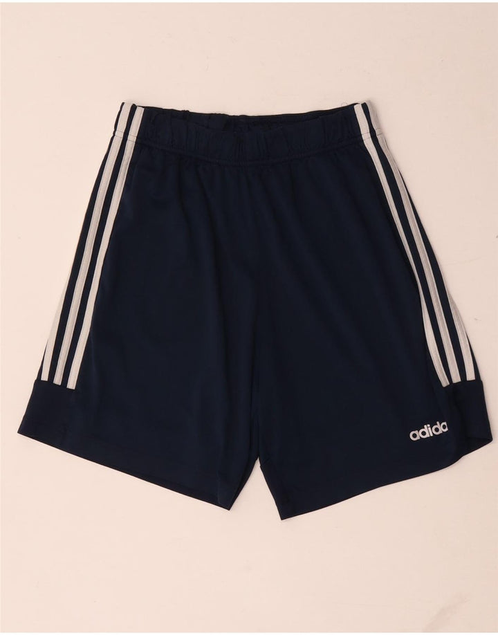 Pantalón Corto Deportivo Adidas Hombre Medio Azul Marino Poliéster