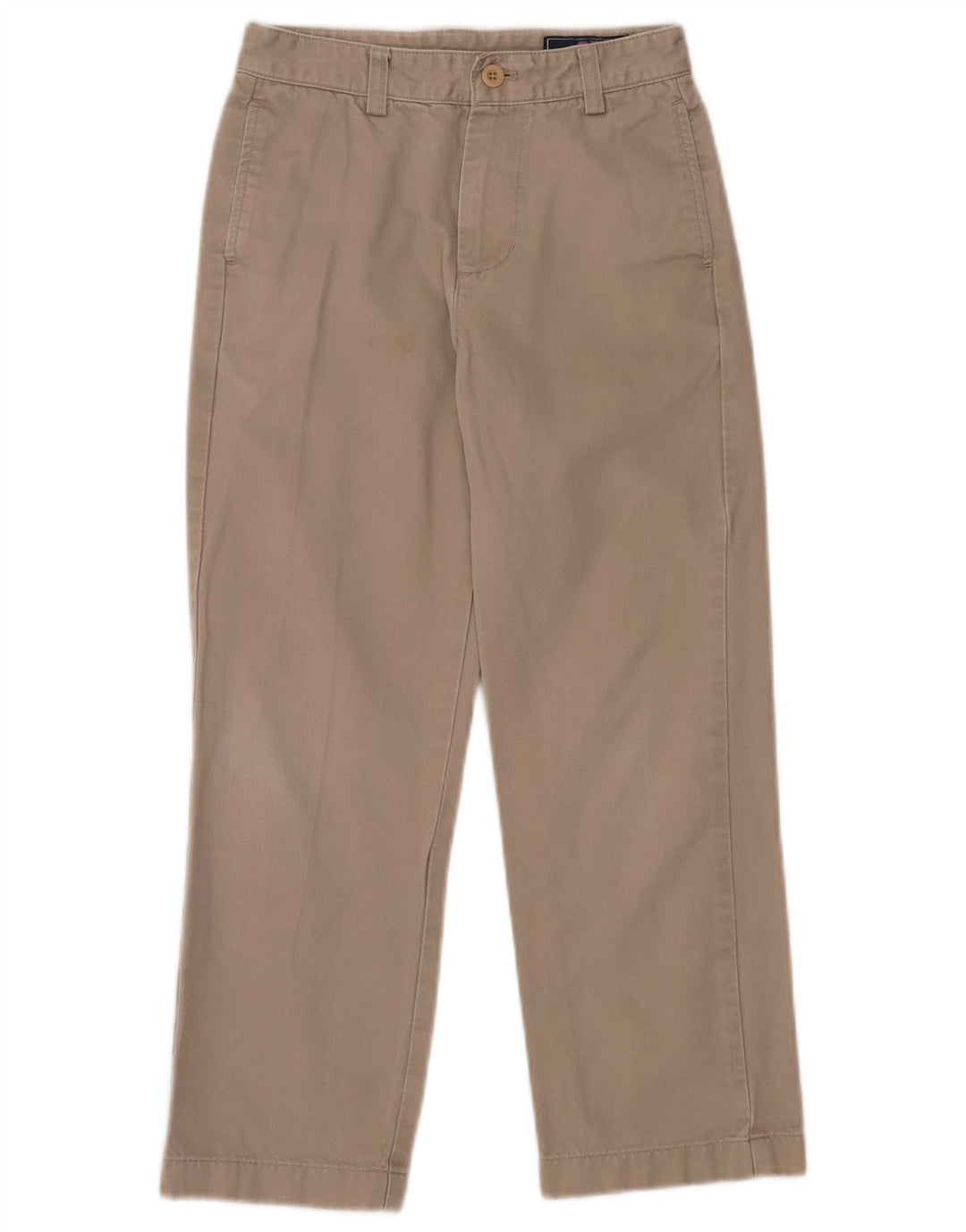 VINEYARD VINES Pantalón chino recto para niño 7-8 años W24 L22 Algodón beige