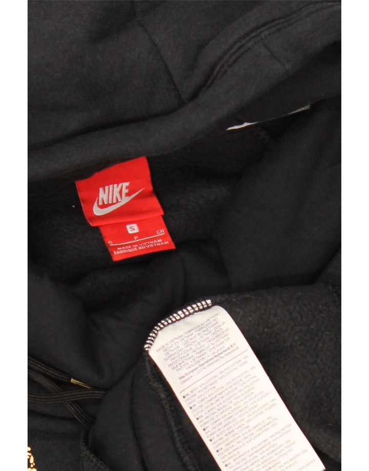NIKE - Sudadera con capucha para mujer, talla grande, color negro, algodón