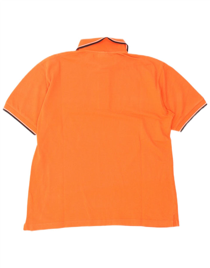 Polo Spalding Hombre Algodón Naranja Medio