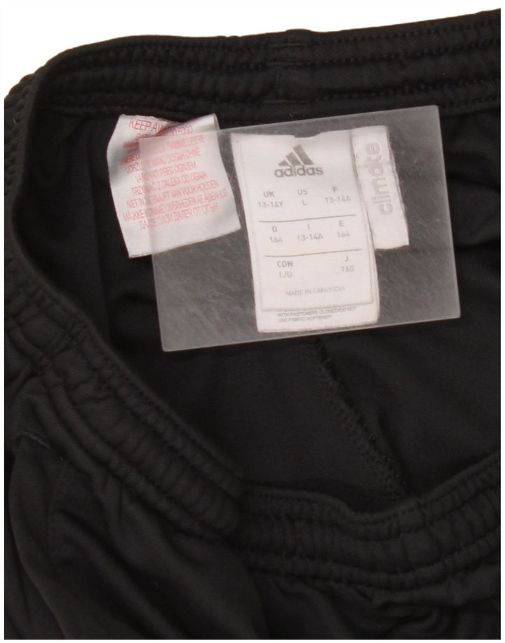ADIDAS Pantalón Chándal Climalite Niño 13-14 Años Negro Poliéster
