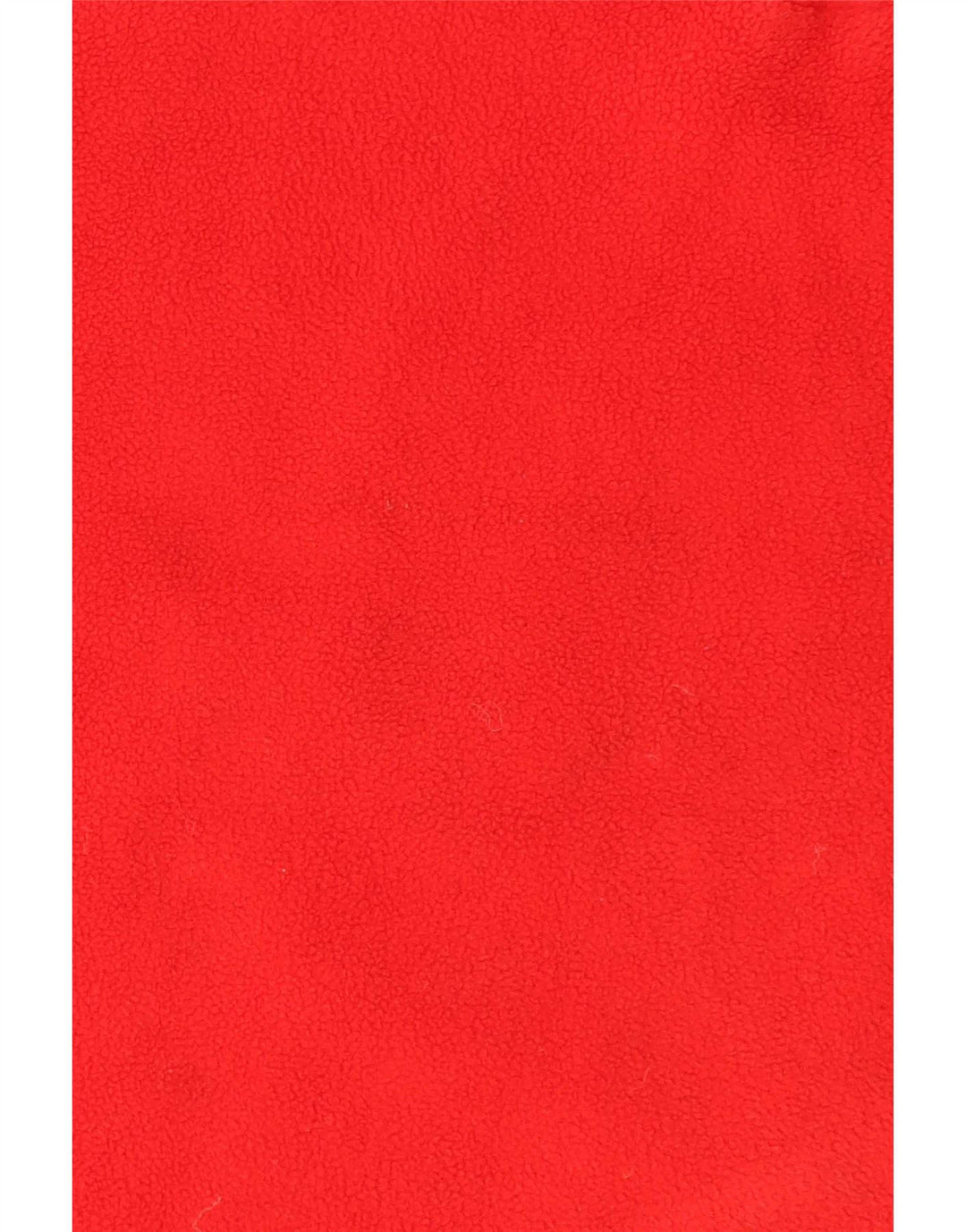Brugi - Jersey de forro polar con cuello y cremallera para hombre, poliéster rojo grande