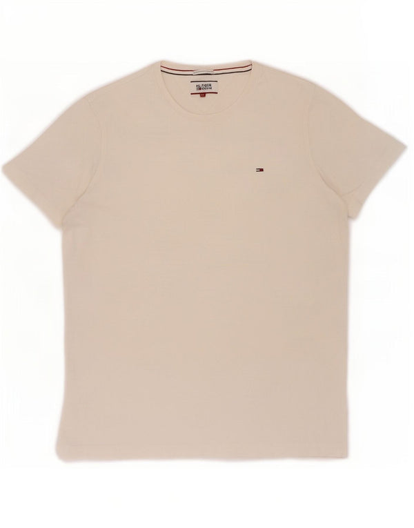Tommy Hilfiger Camiseta para Mujer Top UK 40 XL Algodón Blanco