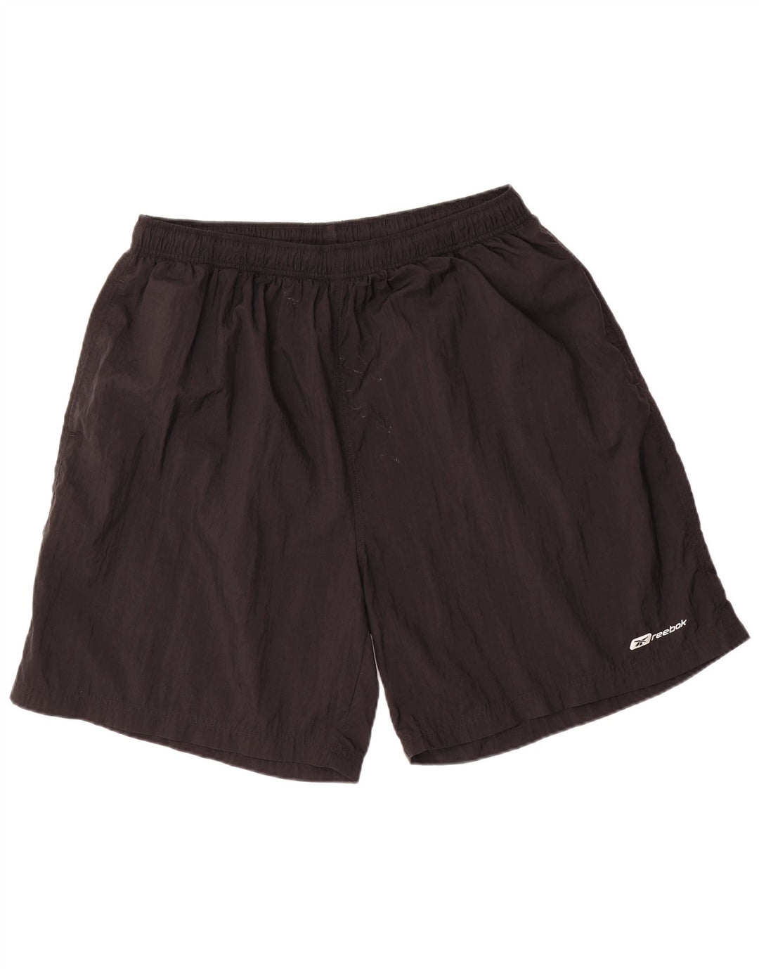 REEBOK Pantalones cortos deportivos para hombre 2XL Nylon negro