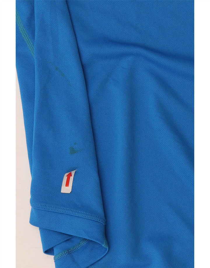 Camiseta Nike Dri Fit para hombre Top poliéster azul medio