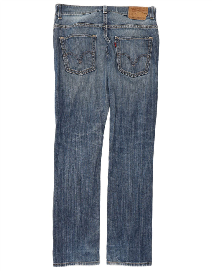 LEVI'S Womens 511 Skinny Jeans W28 L28 Blue Cotton