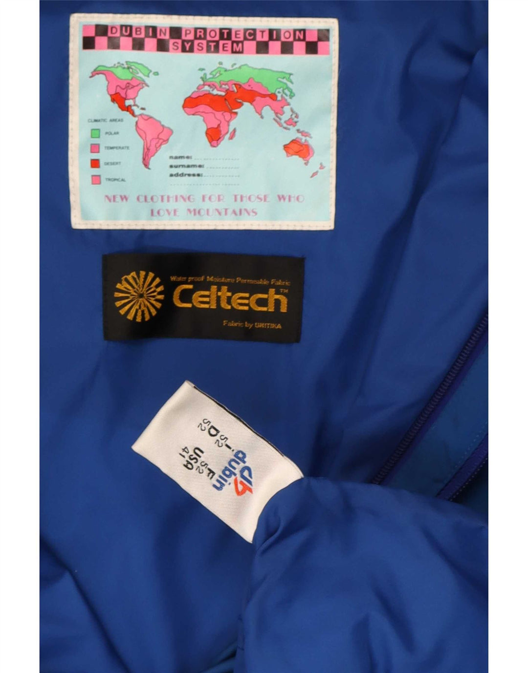 Dubin Chaqueta de esquí con capucha para hombre IT 52 XL Azul Colorblock Poliéster