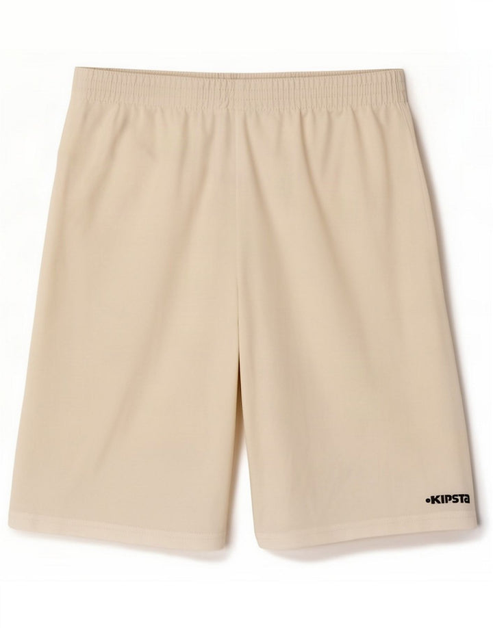 KIPSTA Pantalones cortos deportivos para hombre Poliéster blanco mediano
