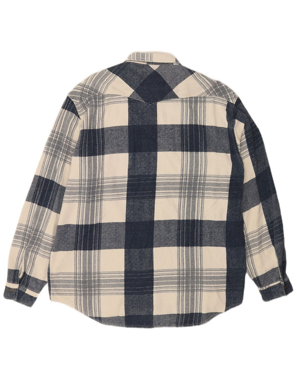 Camisa de franela para hombre Carrera XL Blue Check