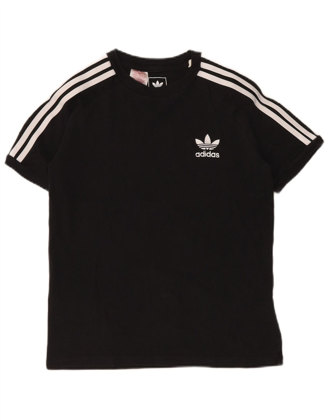 ADIDAS Camiseta Niño Top 11-12 Años Negro Algodón