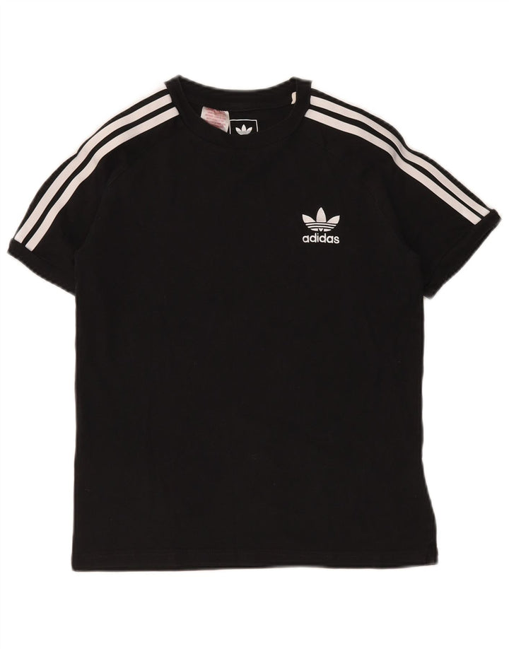 ADIDAS Camiseta Niño Top 11-12 Años Negro Algodón
