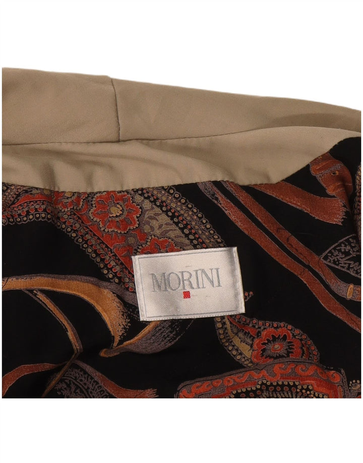 Vintage mujer abrigo Reino Unido 16 grande beige
