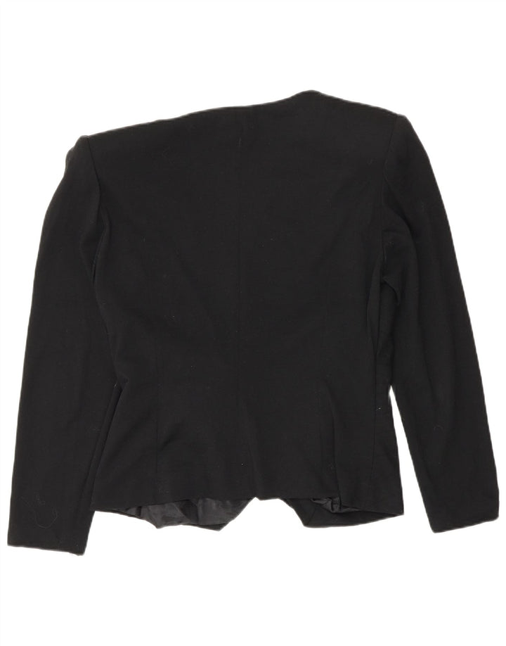 Luisa Spagnoli Cárdigan para mujer IT 46 Large Lana negra