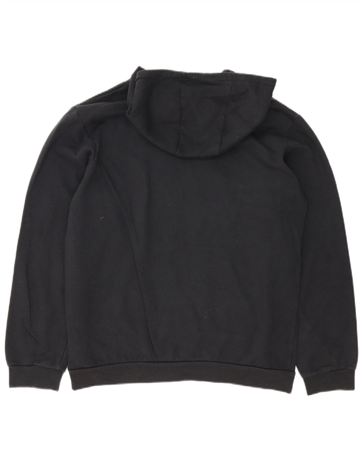 Adidas Hombre Sudadera Con Capucha Jumper Medium Negro Algodón