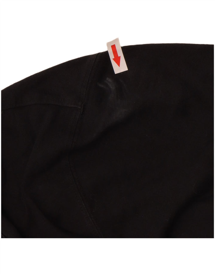 Nike - Camiseta gráfica para hombre, talla grande, algodón negro