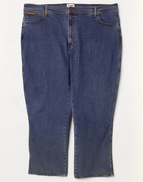 Wrangler Vaqueros Rectos Texas Para Hombre W50 L32 Algodón Azul