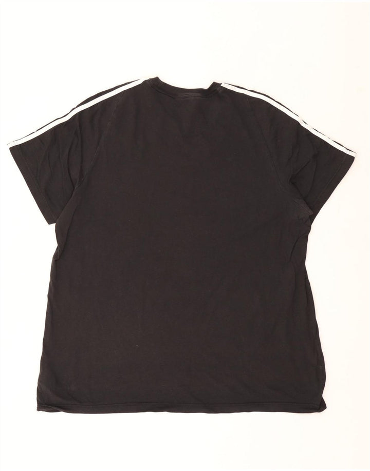 Adidas Camiseta Hombre Top 2XL Algodón Negro
