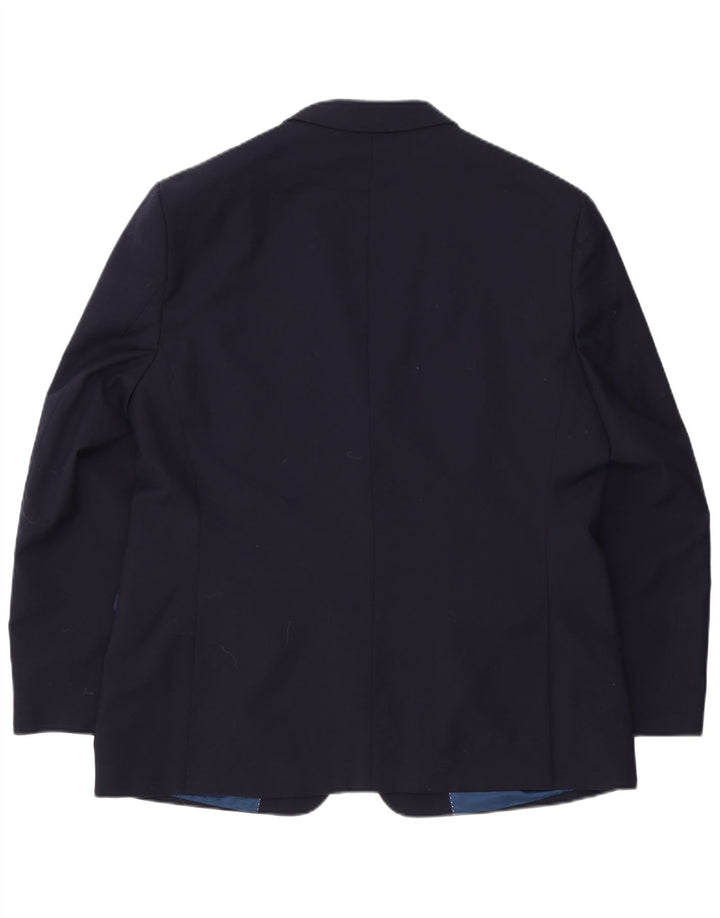 Tommy Hilfiger Chaqueta tipo blazer de 2 botones para hombre UK 44 2XL Lana azul marino