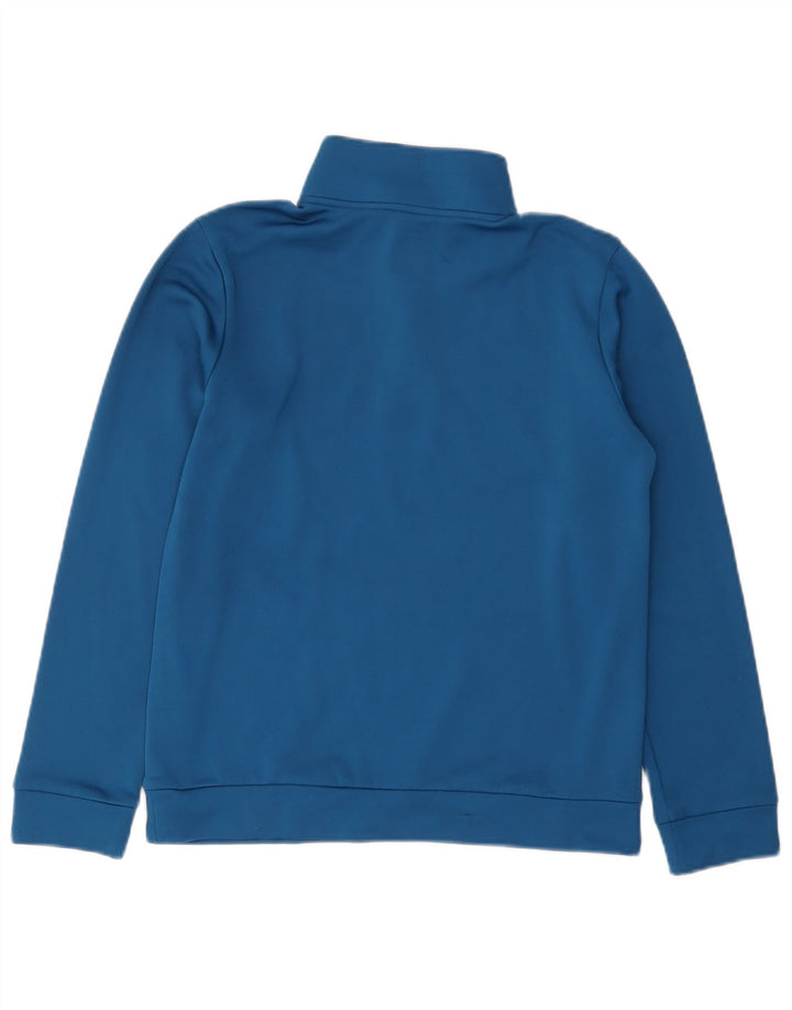 UNDER ARMOUR Sudadera con cuello y cremallera para niños 11-12 años Grande Azul