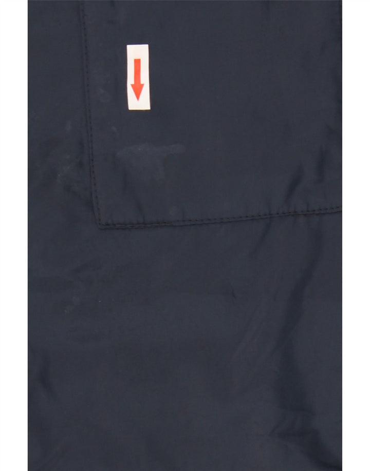 Zara Chaqueta Cortavientos Hombre UK 42 XL Azul Marino Poliéster