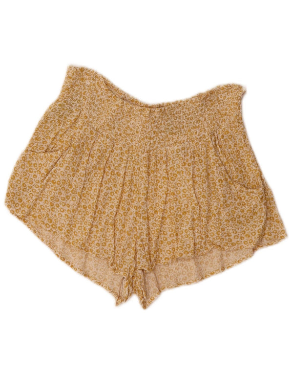 Billabong Mujer Pegged Hot Pants Grande W32 Amarillo Floral