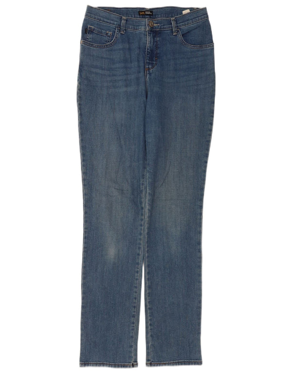 Lee Jeans Rectos de Ajuste Clásico para Mujer US 8 Medium W28 L32 Algodón Azul