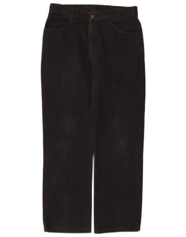 Levi's Vaqueros Rectos Mujer W32 L28 Algodón Negro