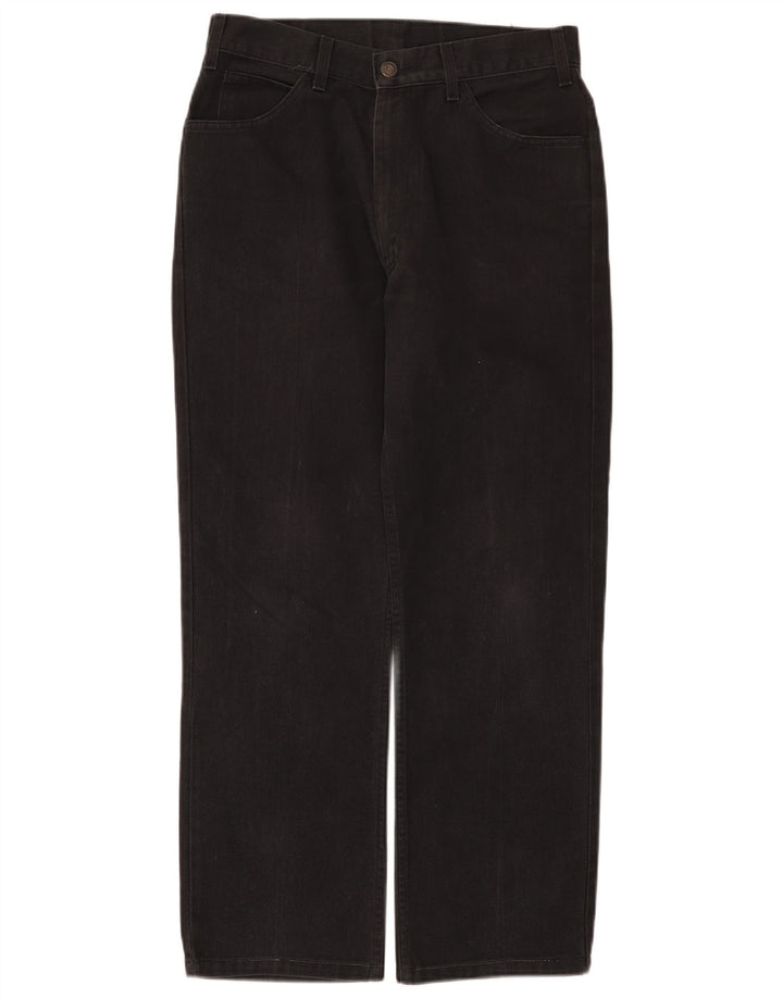 Levi's Vaqueros Rectos Mujer W32 L28 Algodón Negro