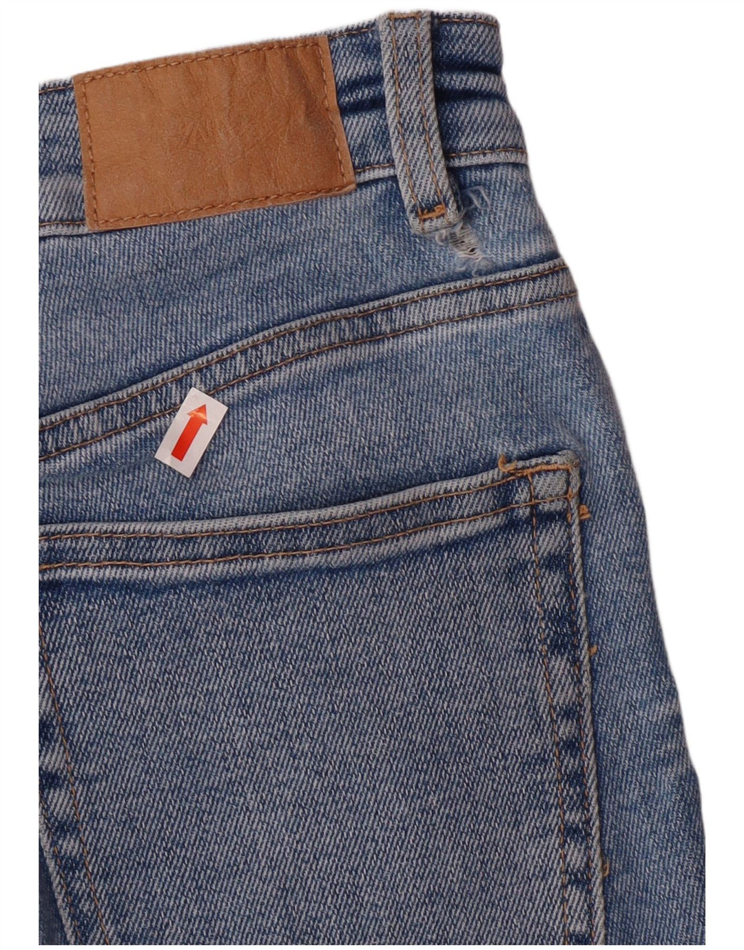 Zara Jeans Ajustados De Cintura Alta Para Mujer EU 38 Small W28 L27 Azul Clásico