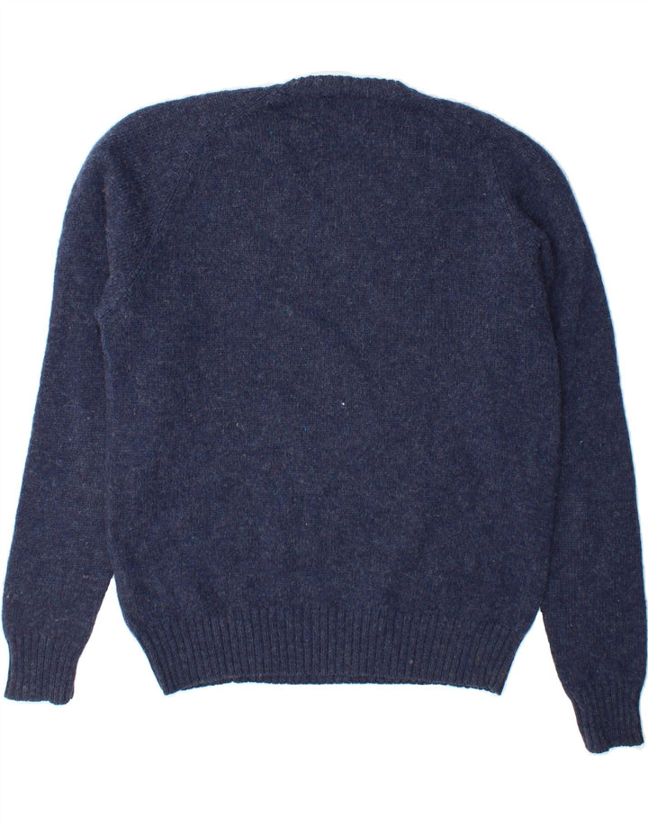 KAPPA Mens V-Neck Jumper Sweater Medium Navy Blue New Wool Vintage Kappa and Second-Hand Kappa from Messina Hembry 