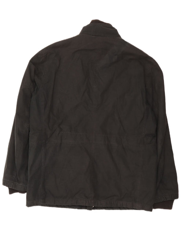 Wrangler Chaqueta utilitaria para hombre UK 42 XL Poliéster negro