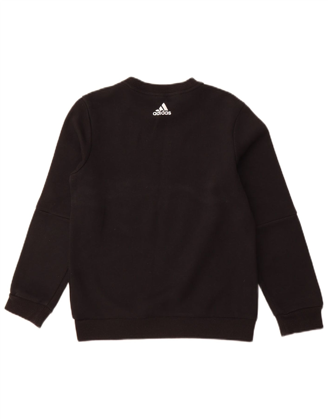 ADIDAS Sudadera con estampado gráfico para niño 11-12 años Algodón color block negro