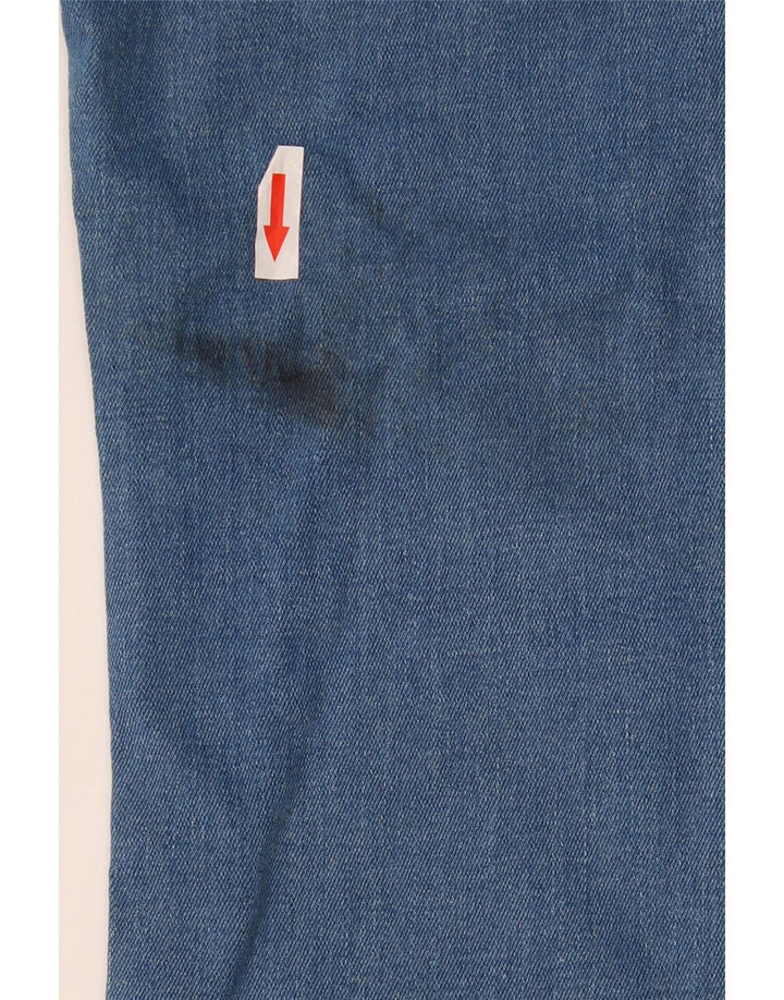 ZARA Mujer Vaqueros Slim EU 40 Medium W30 L30 Azul