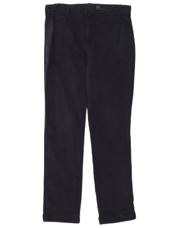 Gap Pantalones Chinos Slim para Mujer US 0 XS W28 L28 Azul Marino Algodón