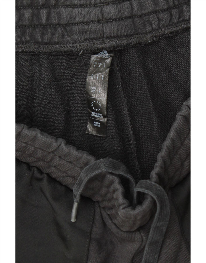 ADIDAS Hombre Chándal Pantalones Joggers Pequeño Algodón Negro