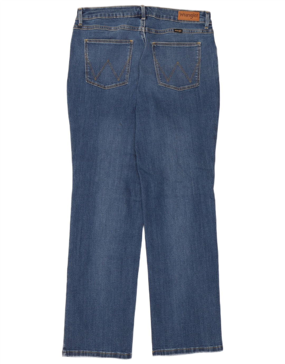 Vaqueros Wrangler Mujer Rectos W32 L30 Algodón Azul