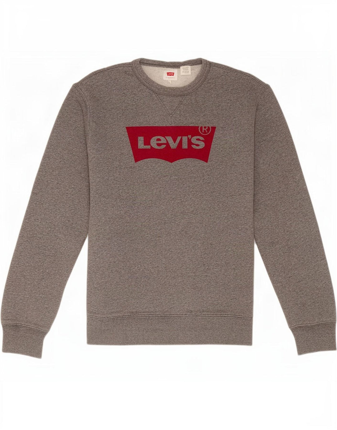 Levi's Mujer Sudadera Gráfica Jumper Gris Medio Flecked Classic