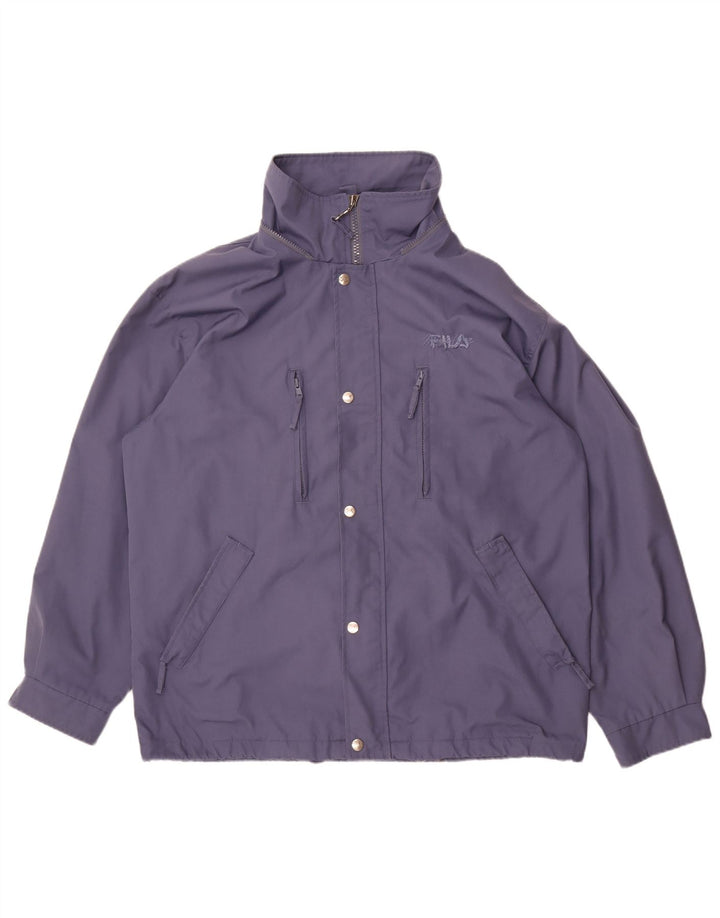 Fila Chaqueta impermeable para hombre IT 50 Large Poliéster azul marino