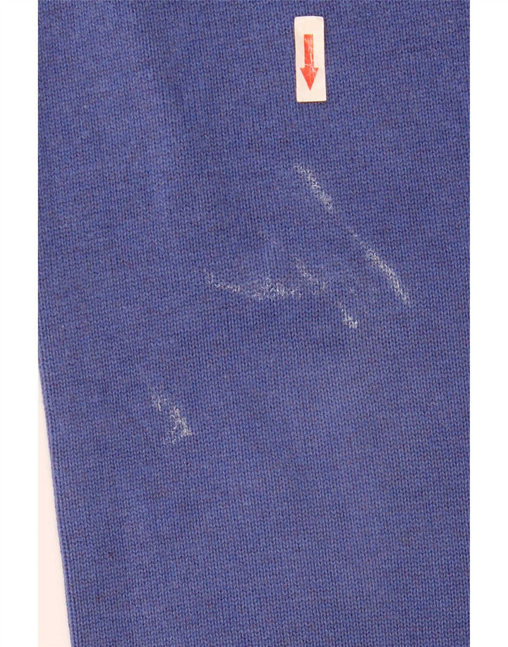 Gant Jersey De Cuello Redondo Con Cuello Redondo De Algodón Azul Medio