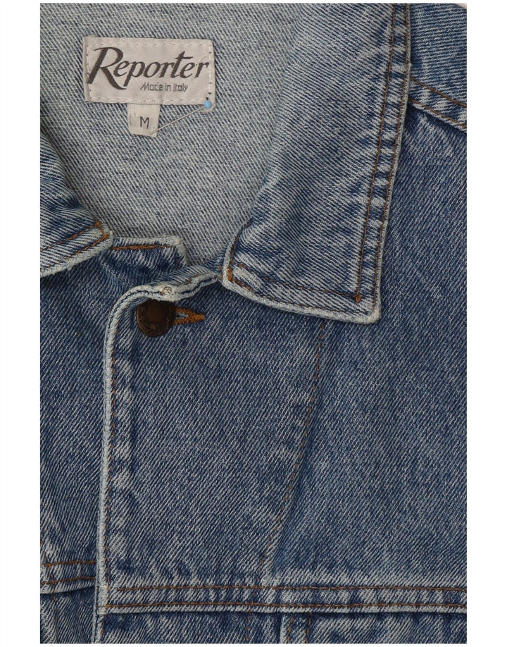 REPORTER Chaqueta vaquera para hombre UK 38 Azul medio