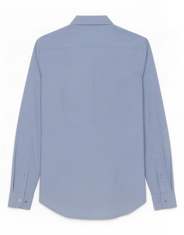 Camisa Tommy Hilfiger Hombre Stretch Slim Fit XS Azul