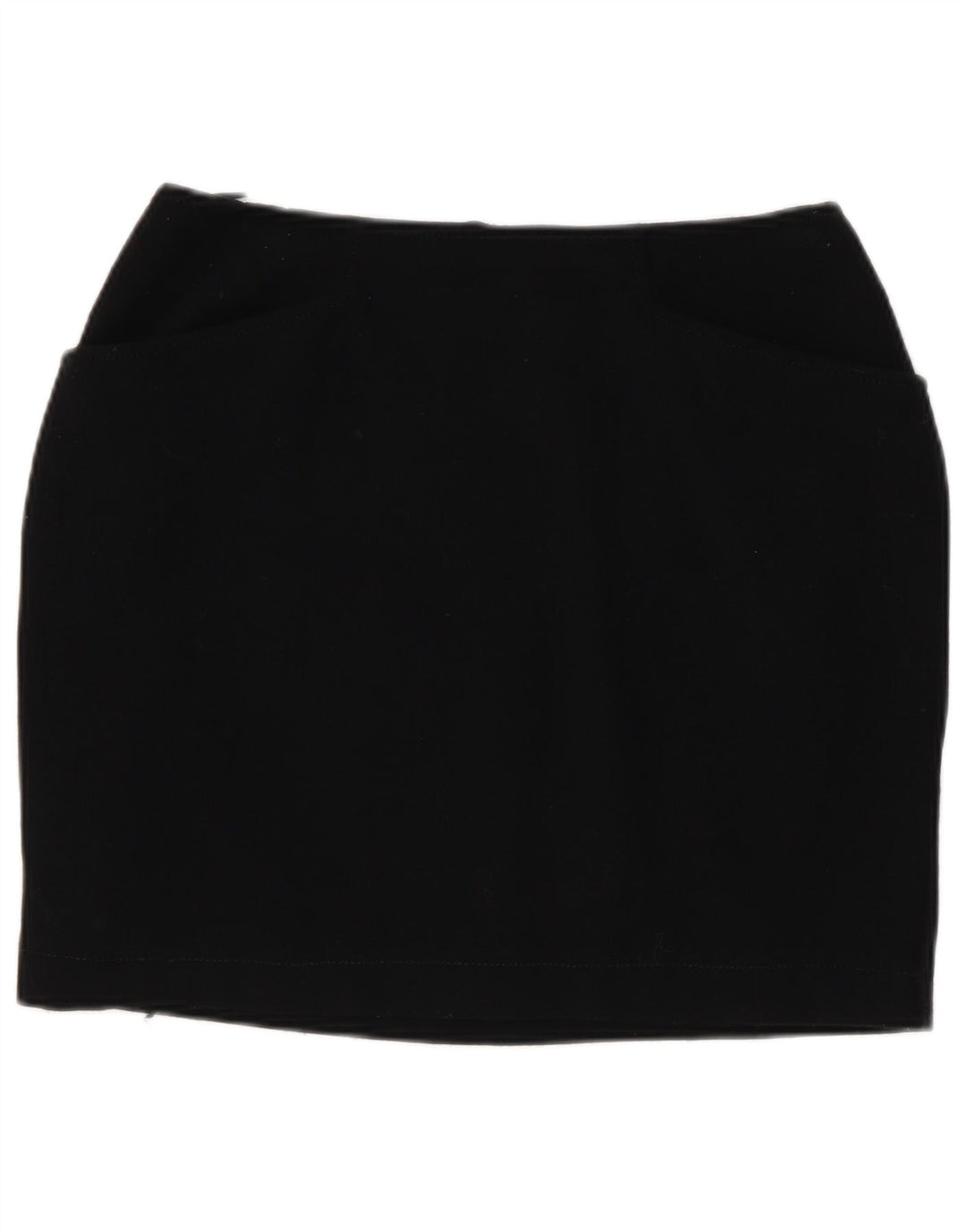 Marella Minifalda para Mujer UK 10 Small W26 Lana Negra