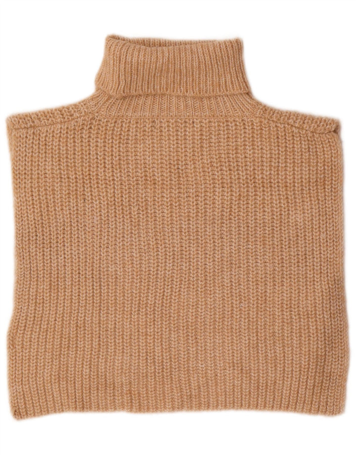 MARKS & SPENCER Jersey tipo poncho sin mangas para mujer UK 10 Small Beige