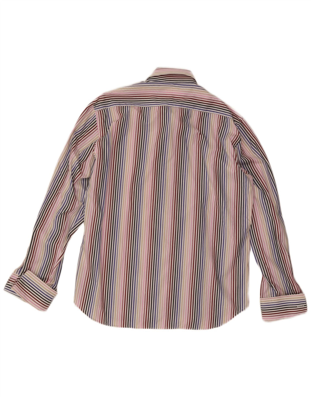 Ted Baker Camisa formal para hombre Talla 17 1/2 XL Algodón a rayas multicolor